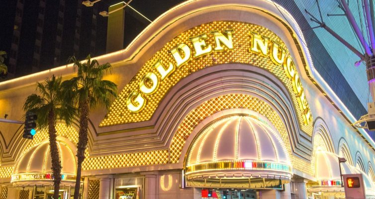 Oikea kasino Vegasissa "Golden Nuggets"