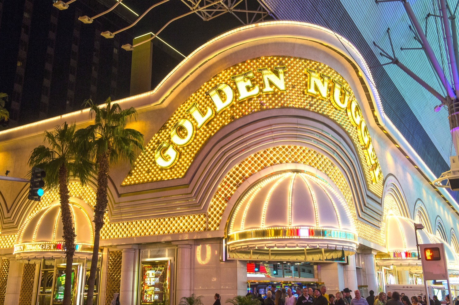 Oikea kasino Vegasissa "Golden Nuggets"